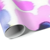 Lebhaftes farbenfroh abstraktes Kunstpapier Geschenkpapier (Rolleneckpunkt)