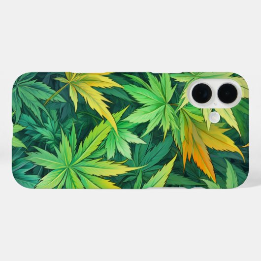 Lebhaftes farbiges Design Case-Mate iPhone Hülle (Rückseite (Horizontal))