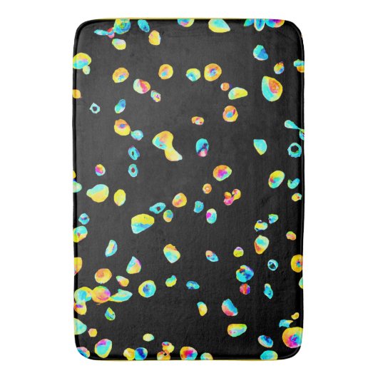 Lebhaftes Farbmuster Badematte (Vorderseite Vertikal)