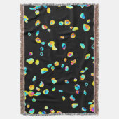 Lebhaftes Farbmuster Decke (Vorderseite Vertikal)