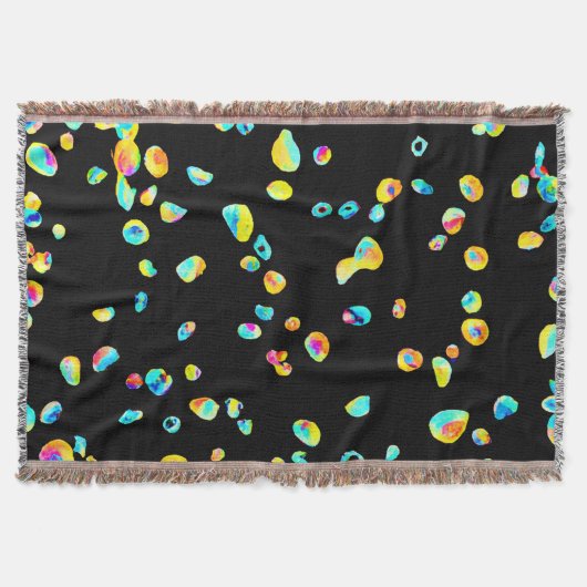 Lebhaftes Farbmuster Decke (Vorderseite)