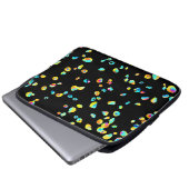 Lebhaftes Farbmuster Laptopschutzhülle (Vorne Knopf)
