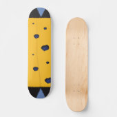 Lebhaftes Farbmuster Skateboard (Vorderseite)