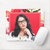 Lebhaftes florales Foto Mousepad (Mit Mouse)