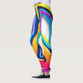 Lebhaftes Friedenswerk Leggings (Links)