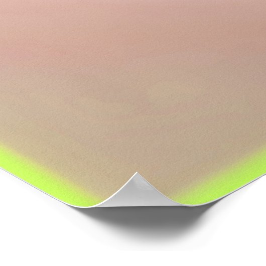 Lebhaftes Friedenswerk Poster (Ecke)