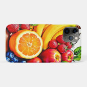 Lebhaftes frisches Obst Case-Mate iPhone Hülle (Rückseite (Horizontal))