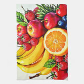 Lebhaftes frisches Obst Geschirrtuch (Vertikal)
