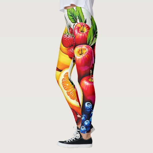 Lebhaftes frisches Obst Leggings (Links)