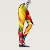 Lebhaftes frisches Obst Leggings (Rechts)
