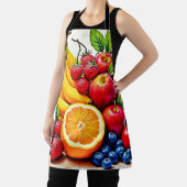Lebhaftes frisches Obst Schürze (InSitu)