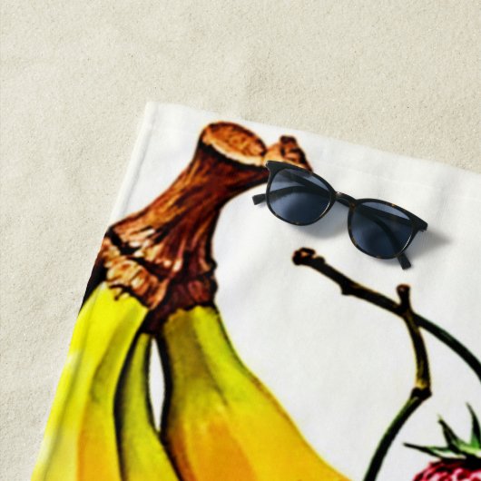 Lebhaftes frisches Obst Strandtuch (Beispiel)