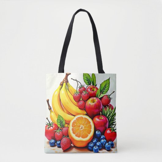 Lebhaftes frisches Obst Tasche (Vorderseite)