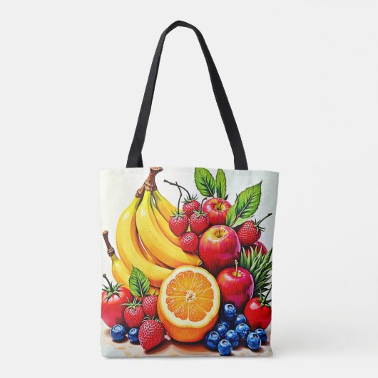 Lebhaftes frisches Obst Tasche (Rückseite)