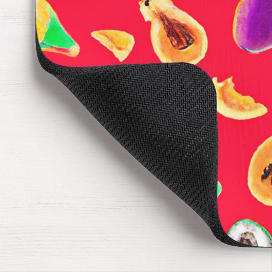 Lebhaftes Fruchtigkeit Delight Pattern Mousepad (Ecke)