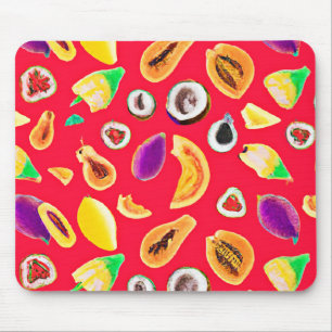 Lebhaftes Fruchtigkeit Delight Pattern Mousepad