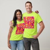 Lebhaftes Fruchtigkeit Delight Pattern T-Shirt (Unisex)