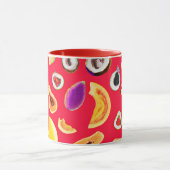 Lebhaftes Fruchtigkeit Delight Pattern Tasse (Zentrum)