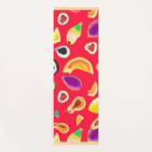 Lebhaftes Fruchtigkeit Delight Pattern Yogamatte (Vorderseite)