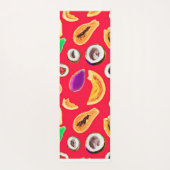 Lebhaftes Fruchtigkeit Delight Pattern Yogamatte (Rückseite)