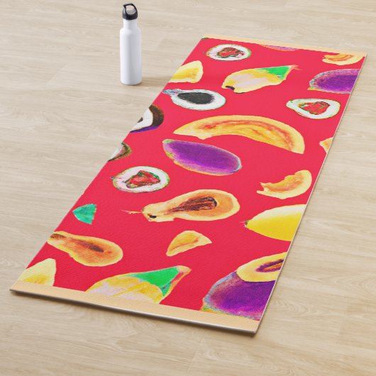 Lebhaftes Fruchtigkeit Delight Pattern Yogamatte (Beispiel)