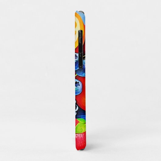 Lebhaftes Fruchtleben Case-Mate iPhone Hülle (Hinten/Links)