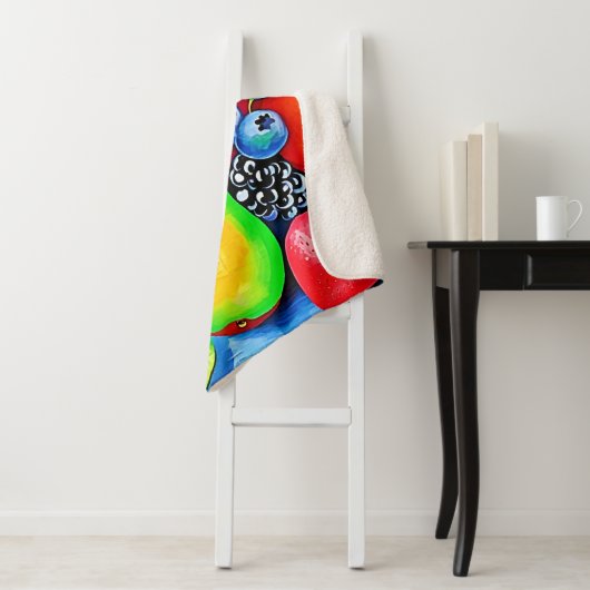 Lebhaftes Fruchtleben Sherpadecke (Beispiel)