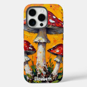 Lebhaftes Fungi Trio Case-Mate iPhone Hülle (Rückseite)