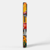 Lebhaftes Fungi Trio Case-Mate iPhone Hülle (Rückseite / Rechts)