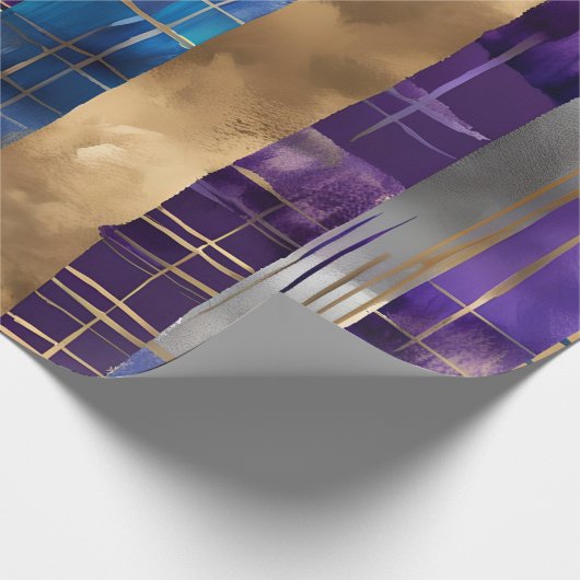 lebhaftes Fusionsverpackungspapier Geschenkpapier (Ecke)