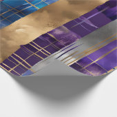 lebhaftes Fusionsverpackungspapier Geschenkpapier (Ecke)