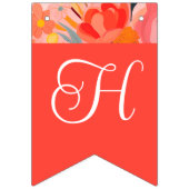 Lebhaftes Garden-Party Wimpelkette (Zweite Fahne)