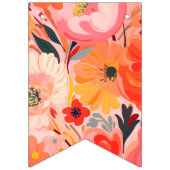 Lebhaftes Garden-Party Wimpelkette (Erste Fahne)