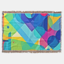 Lebhaftes geometrisches Abstrakt