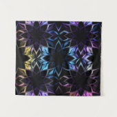 Lebhaftes geometrisches Band Wandteppich (Vorderseite (Horizontal))