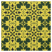 Lebhaftes geometrisches Blumendesign Stoff (Muster)