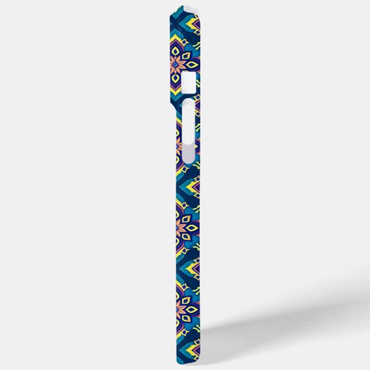 Lebhaftes geometrisches Boho-Muster Case-Mate iPhone Hülle (Rückseite / Links)