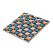 Lebhaftes geometrisches Illusionsmuster für 3D-Bil Fliese (Seite)