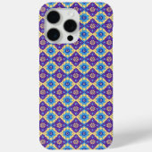 Lebhaftes geometrisches Muster der Retro-Geometrie Case-Mate iPhone Hülle (Rückseite)