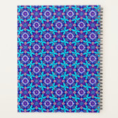 Lebhaftes geometrisches Muster der Retro-Geometrie Planer (Rückseite)