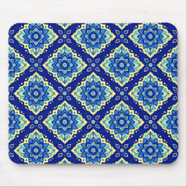 Lebhaftes geometrisches Muster Mousepad