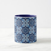 Lebhaftes geometrisches Muster Tasse (Zentrum)