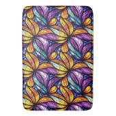 Lebhaftes Glas: farbenfrohe Gestaltung Badematte (Vorderseite Vertikal)