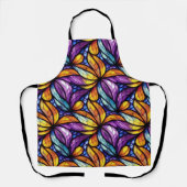 Lebhaftes Glas: farbenfrohe Gestaltung Schürze (Vorderseite)