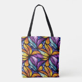 Lebhaftes Glas: farbenfrohe Gestaltung Tasche (Rückseite)