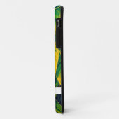 Lebhaftes Green & Yellow Banana Leaf Muster Case-Mate iPhone Hülle (Hinten/Links)