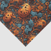 Lebhaftes Halloween-Thema Seidenpapier (Ausschnitt)