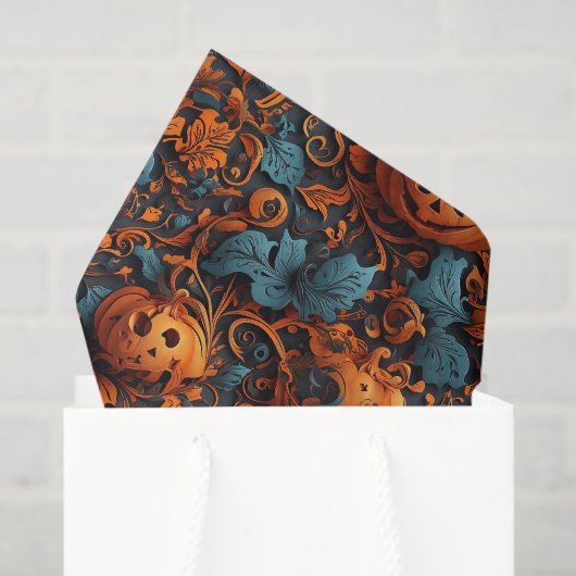 Lebhaftes Halloween-Thema Seidenpapier (Geschenktüte)