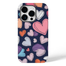 Lebhaftes Herz iPhone Case - Romantische Geschenki