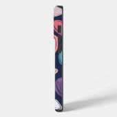 Lebhaftes Herz iPhone Case - Romantische Geschenki (Rückseite / Links)